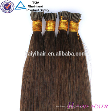 Wholesale Price Remy Italian Keratin Double Drawn Pre Bonded Hair Extension